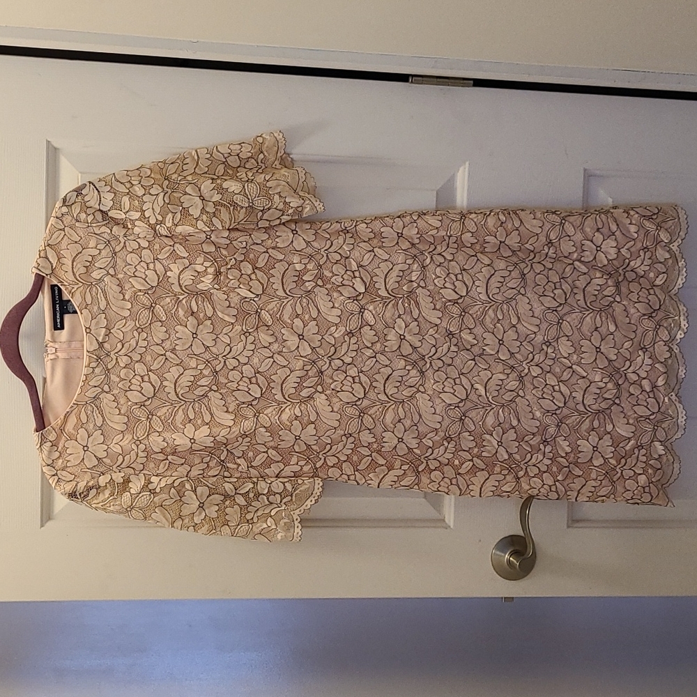 Pink laced Spring Dress